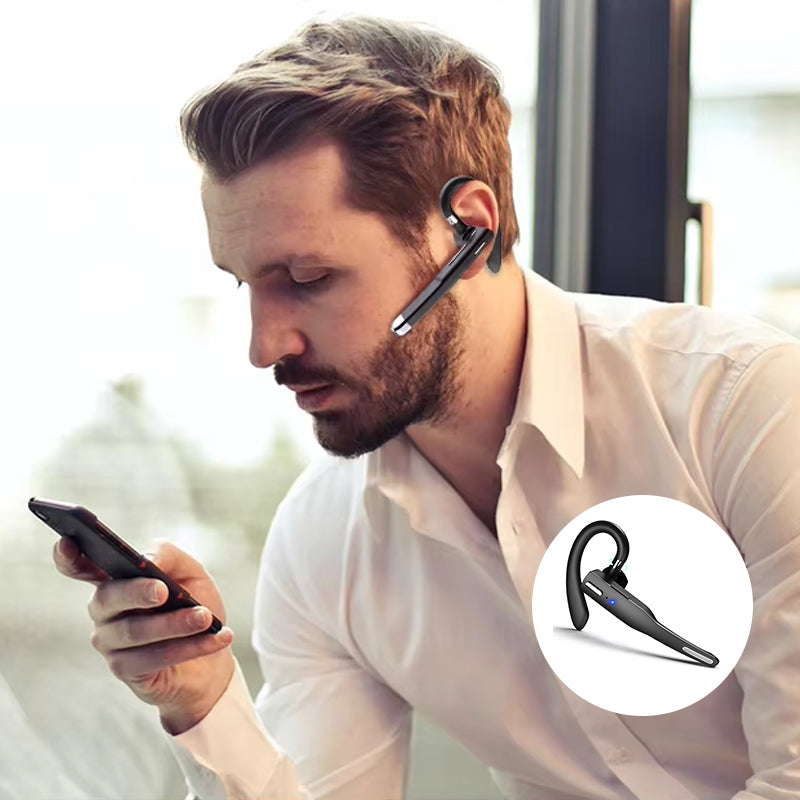 Unisex trådløse Bluetooth ørepropper med støyreduksjon, perfekt for musikk og handsfree-samtaler.