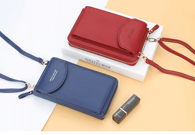 Elegant PU-skinn veske, allsidig crossbody og skulderveske for kvinner.
