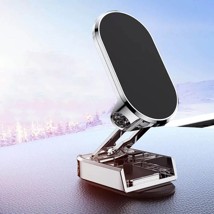 Moderne magnetisk mobilholder til bil. Sammenleggbar og justerbar teknologi for din smarttelefon.