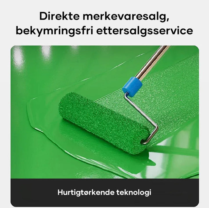Antiskli gulvmaling, optimal for verksteder, gir rasktørkende og slitesterk finish.
