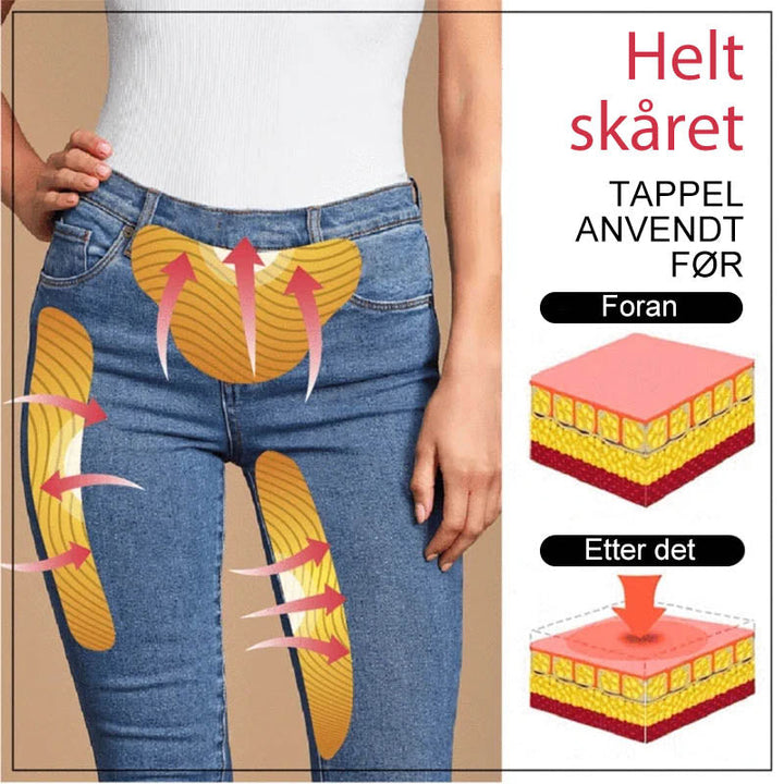 Slankende dame jeans leggings med jeansstil, formgivende og trendy til hverdags.