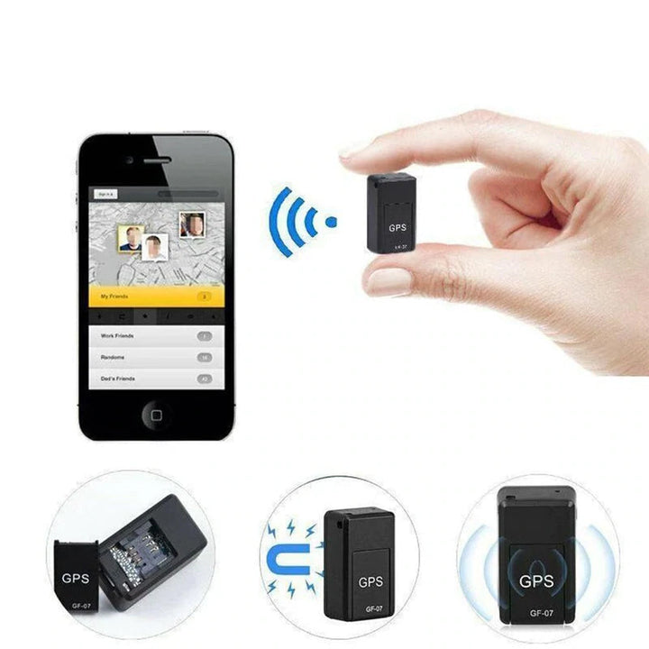 Magnetisk GPS-sporer for enkel feste på bil eller eiendeler. Effektiv overvåking og sporing.