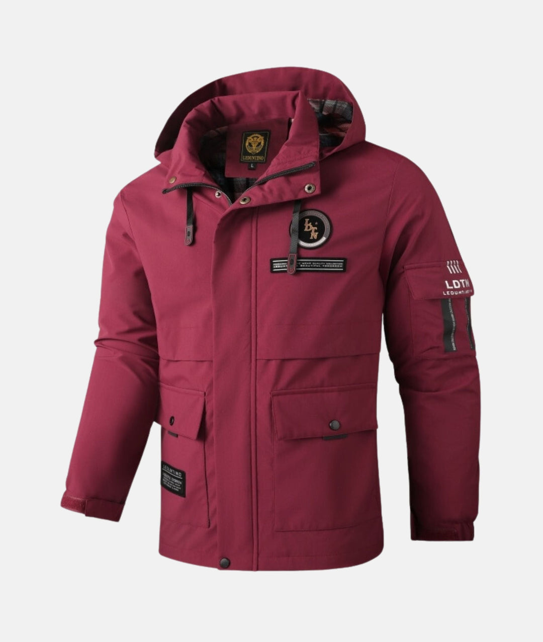 Allsidig friluftsjakke, unisex design, tåler vind og vann, en robust vår- og høstjakke.