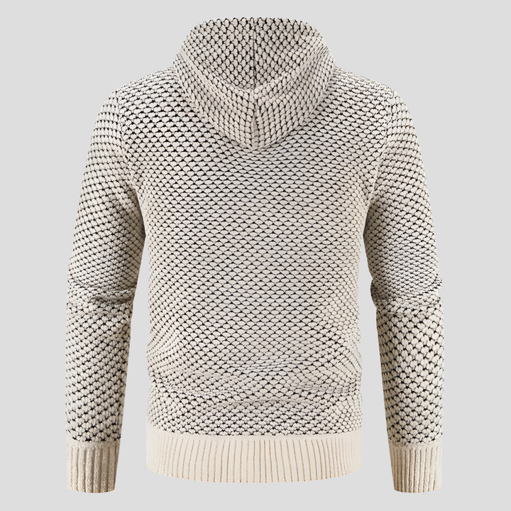 Varm og myk herrecardigan, perfekt for kalde dager og behagelig komfort.