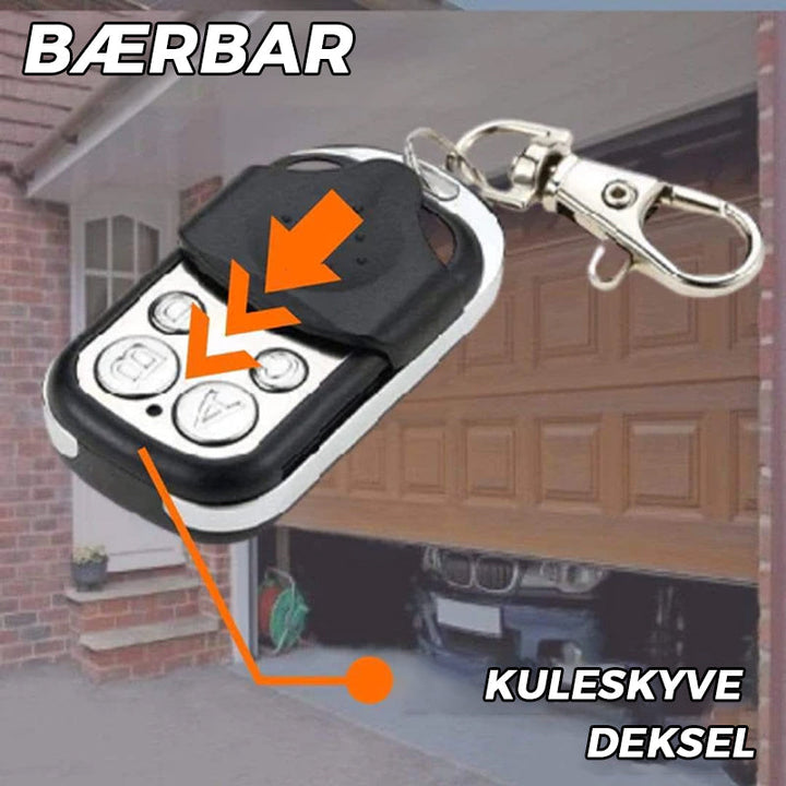 Garasjeportåpner fjernkontroll duplikator. Lag enkelt kopier for hjemmet og bilen.