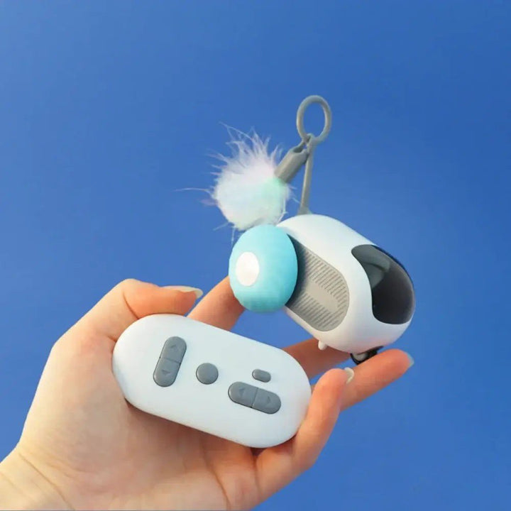PurrBot 2.0 robotleke perfekt for kattunger, fremmer sunn aktivitet og utvikling.