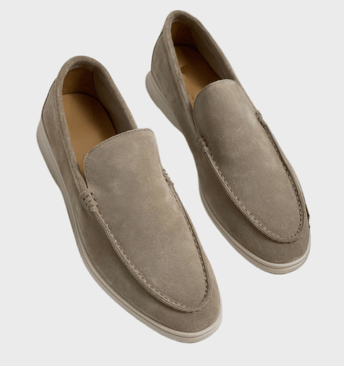 Stilige menns loafers, komfortable slip-on fritidssko. Elegante for kontor og sommer, flere farger.