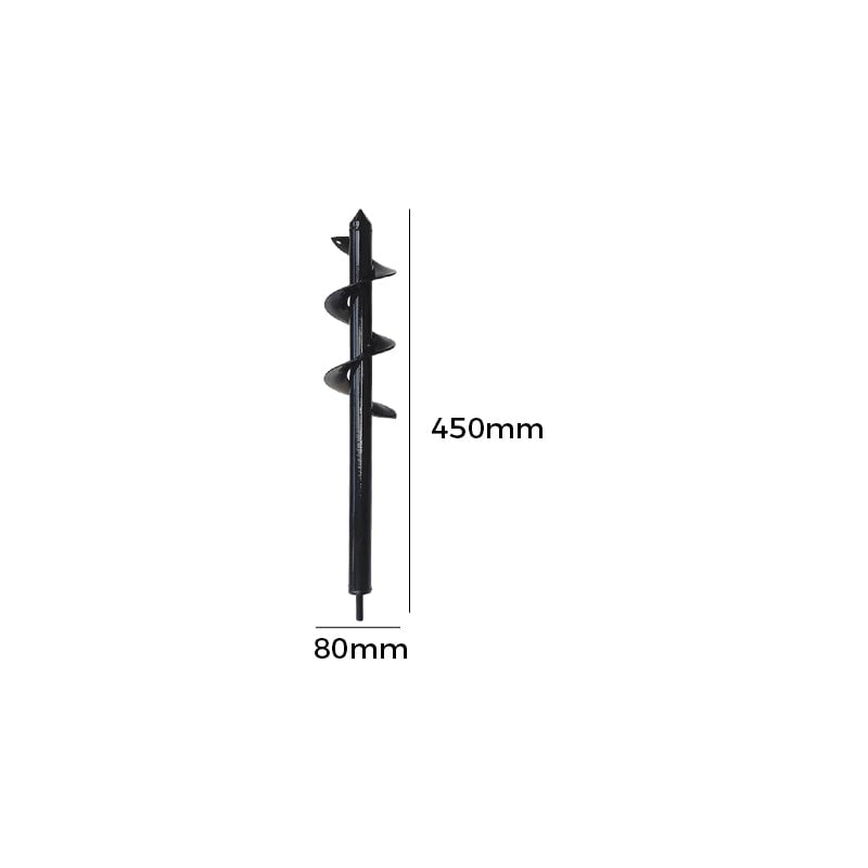 Hage jordbor, et allsidig graveverktøy for drill, perfekt for planting av løk og urter.