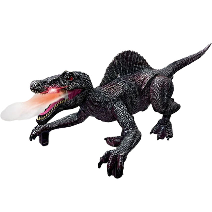 Interaktiv plastleke dinosaur, fjernstyrt med realistisk utseende & vannspray.