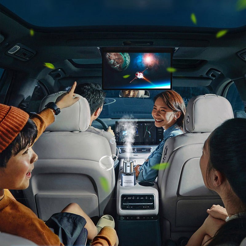 Automatisk ultralyds bilfrisker med sensor. Sikrer konstant frisk og luktfri luft i bilen.
