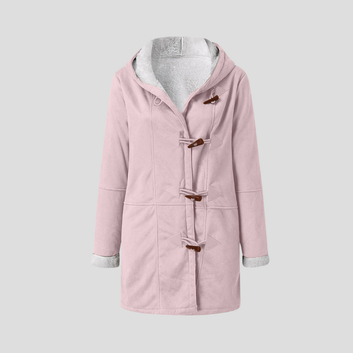 Damejakke med ståkrage i elegant design. Langermet og praktisk, en flott vårjakke eller høstjakke.