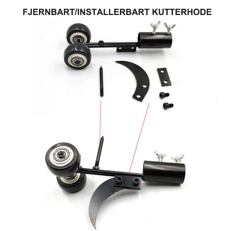 For et velstelt uterom: Praktisk ugressfjerner lukehode som effektivt fjerner ugress i alle kroker.