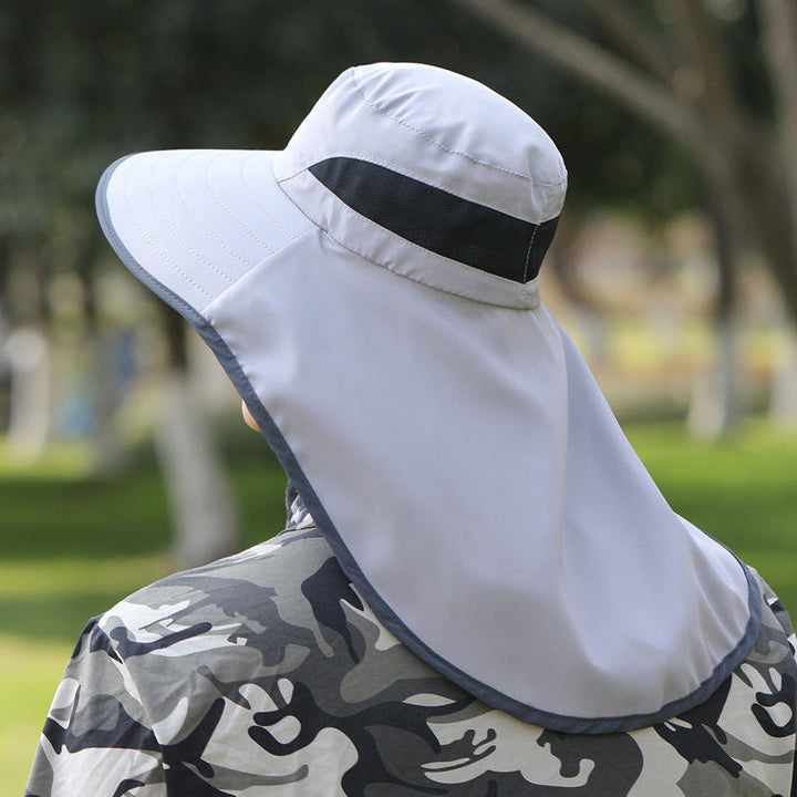 Slitesterk unisex solhatt for utendørs eventyr som fiske, camping og vandring, med god UV-beskyttelse.