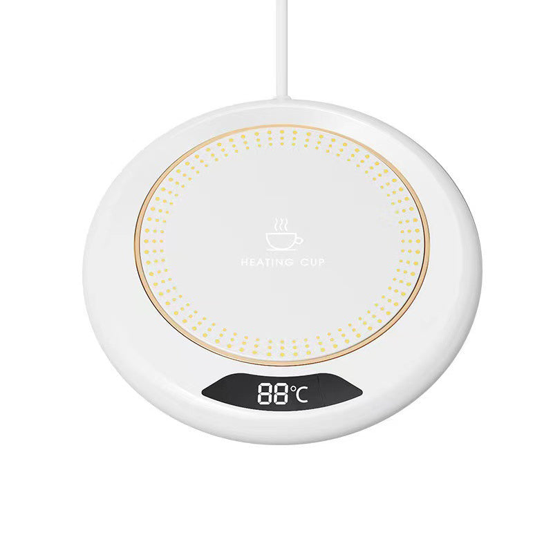 Universell drikkevarmer: smart varmebrikke for kaffe, te eller kakao. USB-drevet husholdningsutstyr for alle.