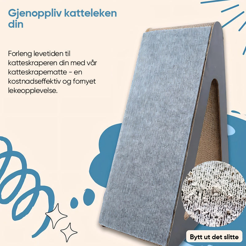 Anti-ripe klorematte for katt, essensielt dyreutstyr for et pent hjem.