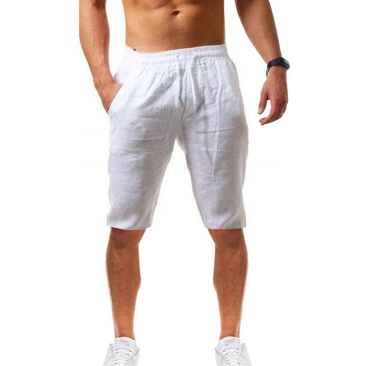 Lett og pustende herreshorts for sommerbruk, ideell for fritid og avslappede anledninger.