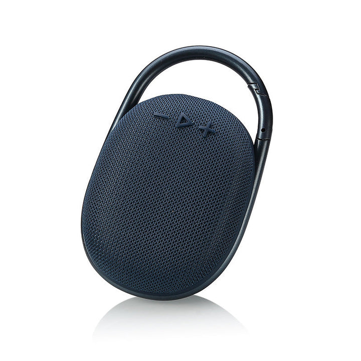 Trådløs Bluetooth-høyttaler med lang batteritid, robust og bærbar for musikk utendørs.