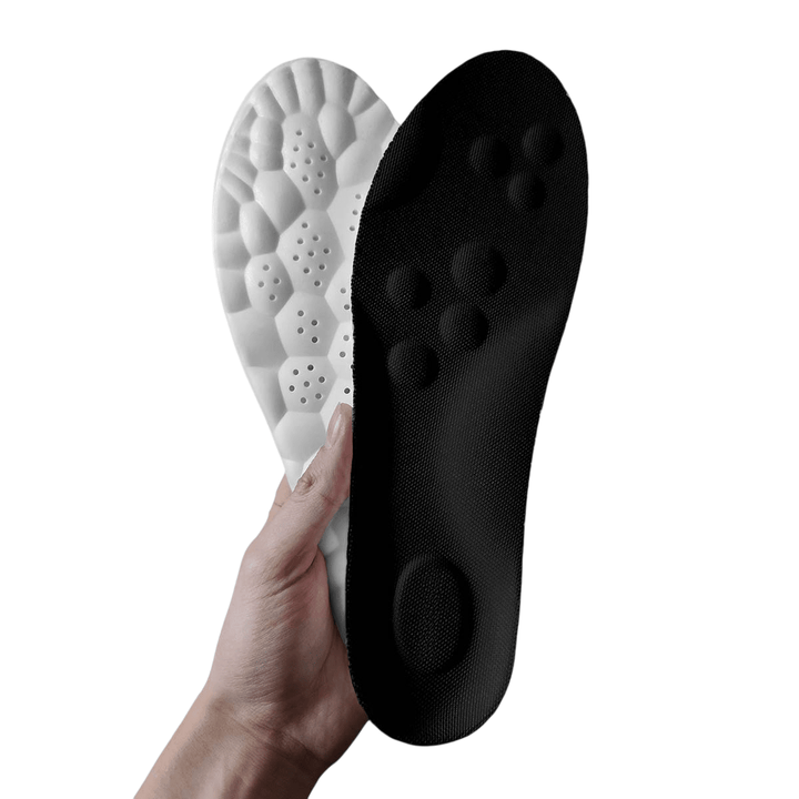 Ergonomiske dempesåler CloudStep gir overlegen komfort og smertelindring i arbeidssko og løpesko.