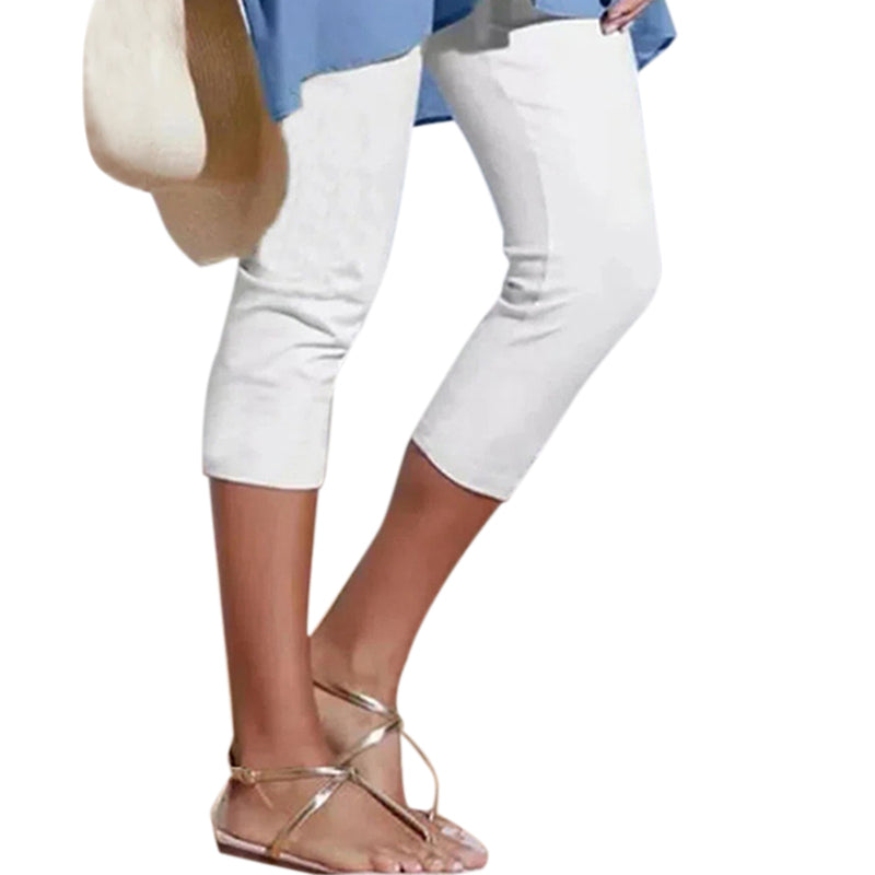 Yoga leggings for kvinner, med god stretch og støtte for trening og avslapning.