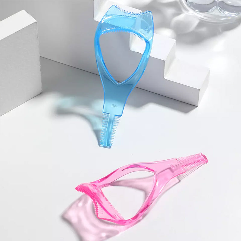Ergonomisk designet mascara skjold for perfekt forming av øyevipper.