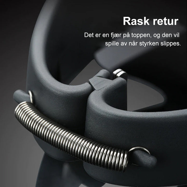 Kompakt kjøkkenutstyr: rustfri eggeåpner og separator for effektiv eggbehandling.