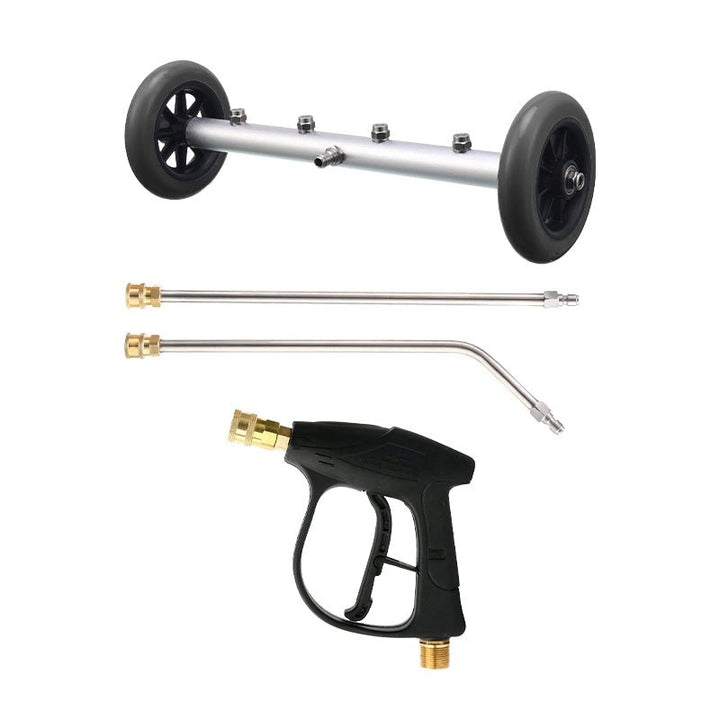 Enkel og effektiv undervognsvask med JetCrawler. Beskytt bil mot rust med grundig høytrykksrengjøring.