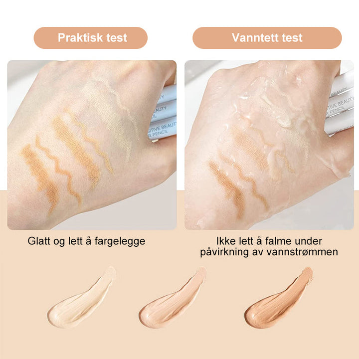 Full dekning concealer for kvinners skjønnhet. Perfekt for å oppnå en jevn og matt hudtone som varer.