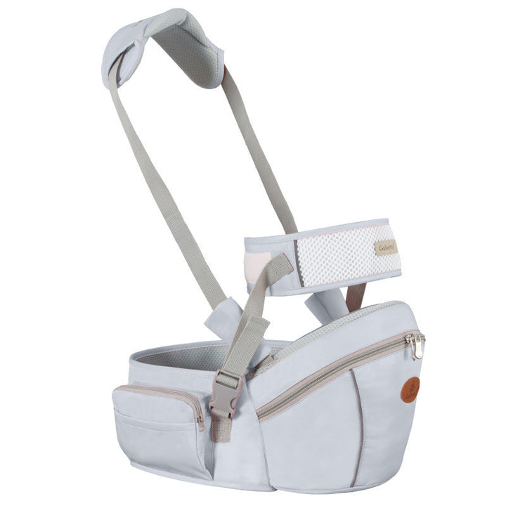 Unisex design kaki babybærer for optimal komfort og ergonomisk posisjon for baby.
