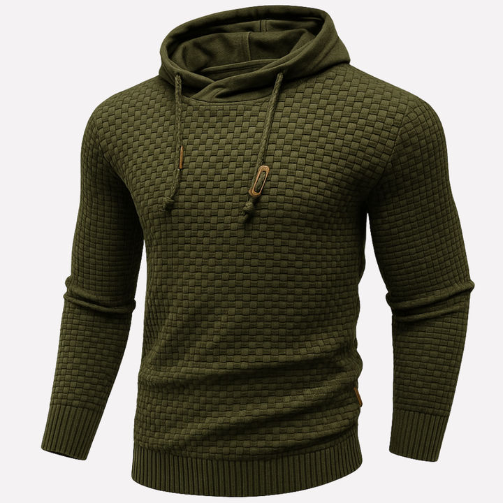 Basic herre hettegenser i flere farger. Tidløs pullover for en komplett garderobe.