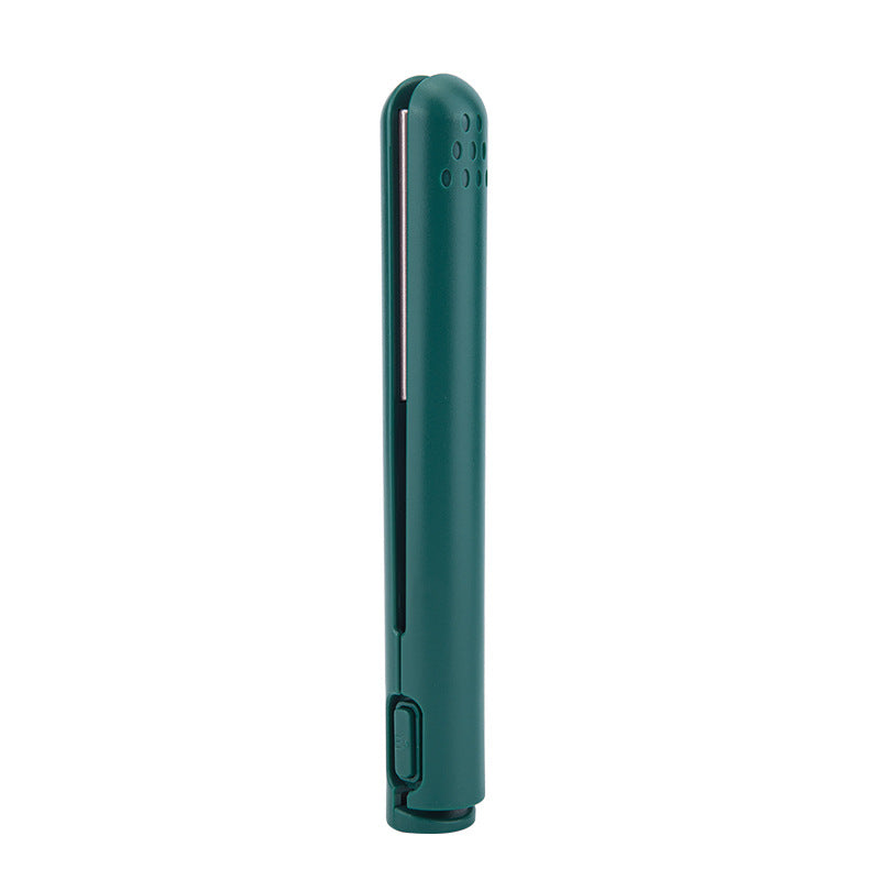 Smart 2-i-1 mini rettetang/krølltang for kvinner. USB-lading for enkel hårstyling.