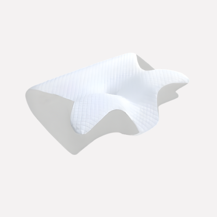 Premium ergonomisk sovepute i minneskum, designet for å gi optimal støtte og fremme dyp, uforstyrret søvn.