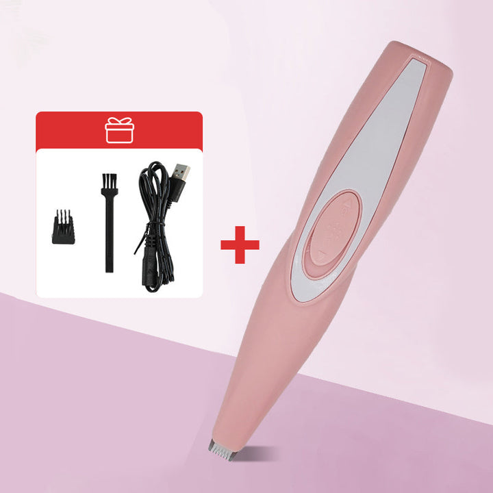 Mini kattepleie trimmer, trådløs for fleksibel grooming, ideell for detaljarbeid.