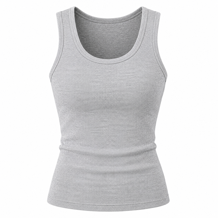 Sporty herre tank top i elastisk materiale. Ideell for fitness, gym og allsidig aktiv trening.