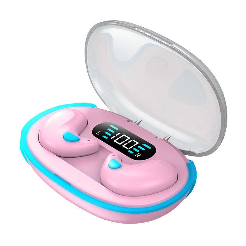 Brukervennlige beinledning søvnørepropper. Trådløse Bluetooth hodetelefoner for voksne, perfekt for musikk og samtaler.