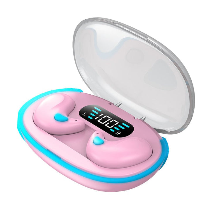Brukervennlige beinledning søvnørepropper. Trådløse Bluetooth hodetelefoner for voksne, perfekt for musikk og samtaler.