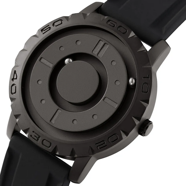 Herre magnetisk klokke 40 mm, elegant og moderne design for menn.