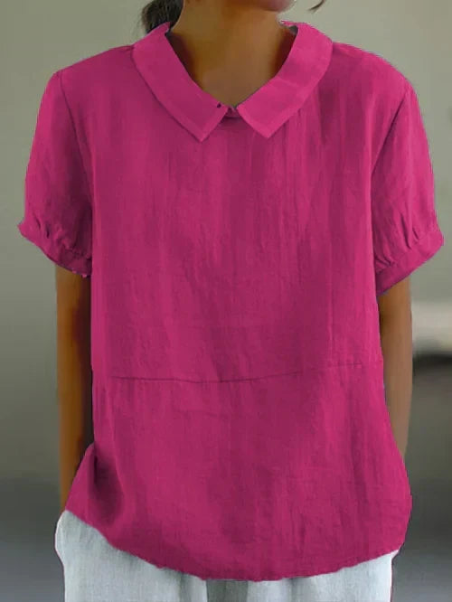 Behagelig, allsidig dametopp perfekt for en avslappet sommerdag eller stilfull hverdagslook.