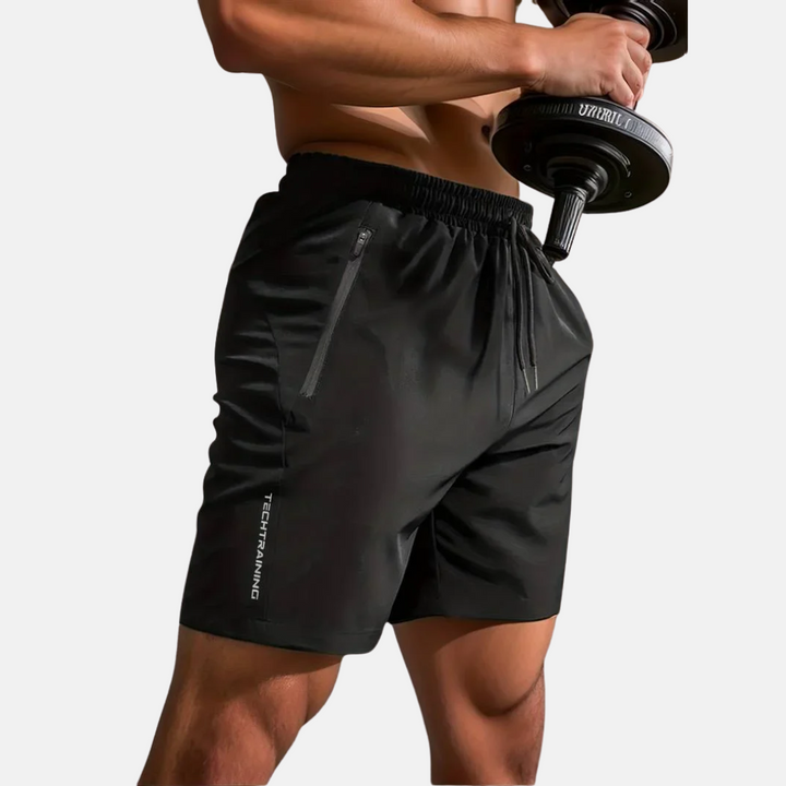 Unisex hurtigtørkende aktive shorts for trening og fritid. Perfekt for sport, jogging og sommer.