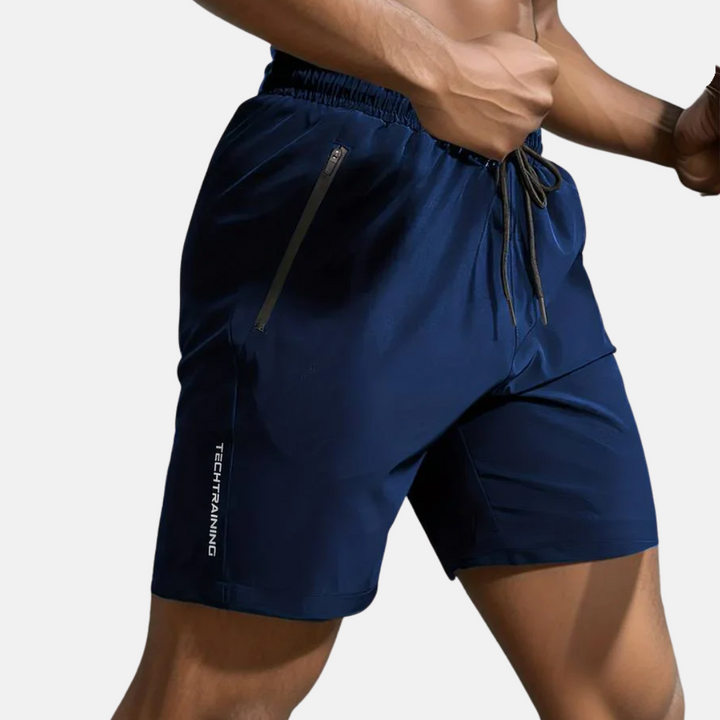 Komfortable aktive shorts i pustende stoff. Unisex design, egnet for alle sports- og fritidsaktiviteter.