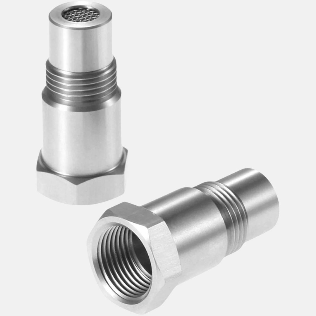 O2 sensor CEL fix adapter for bil, eliminerer motorlampe og feilkoder i eksossystemet for bedre ytelse.