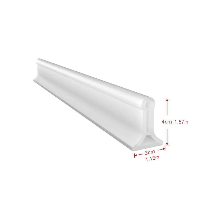 Hjem DIY prosjekt: Enkel installasjon av fleksibel silikon vannstopper for dusj.