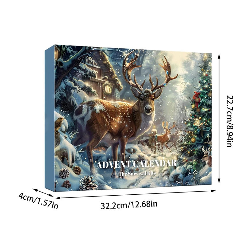 Daglig overraskelse fra Survival Kit Adventskalender – gjør julen spennende for friluftsfolk.