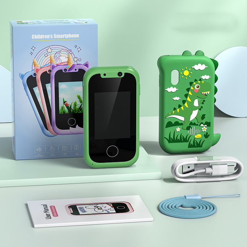 Pedagogisk gave: Holdbar smarttelefonleke for kreative barn, med tegne- og musikkfunksjon.