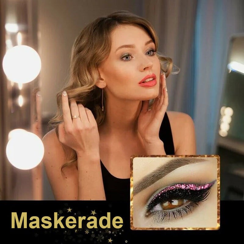 Gjenbrukbart eyeliner & vippeklistremerke for kvinner. Perfekt kattøye look med enkel påføring.