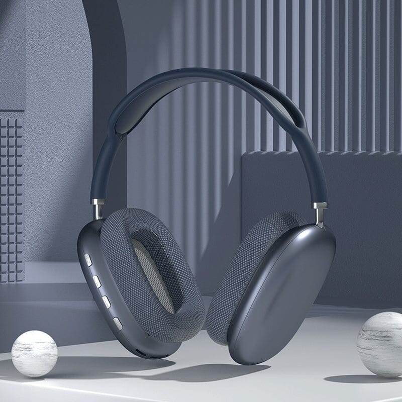 Moderne trådløse hodetelefoner med Bluetooth, støyreduksjon og Hi-Fi lyd for optimal musikk.