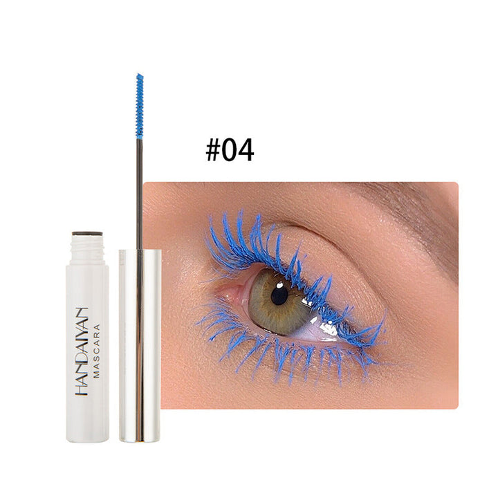 Kreativ fargemascara for å skape unike øyesminkelooks. 12 livlige nyanser.