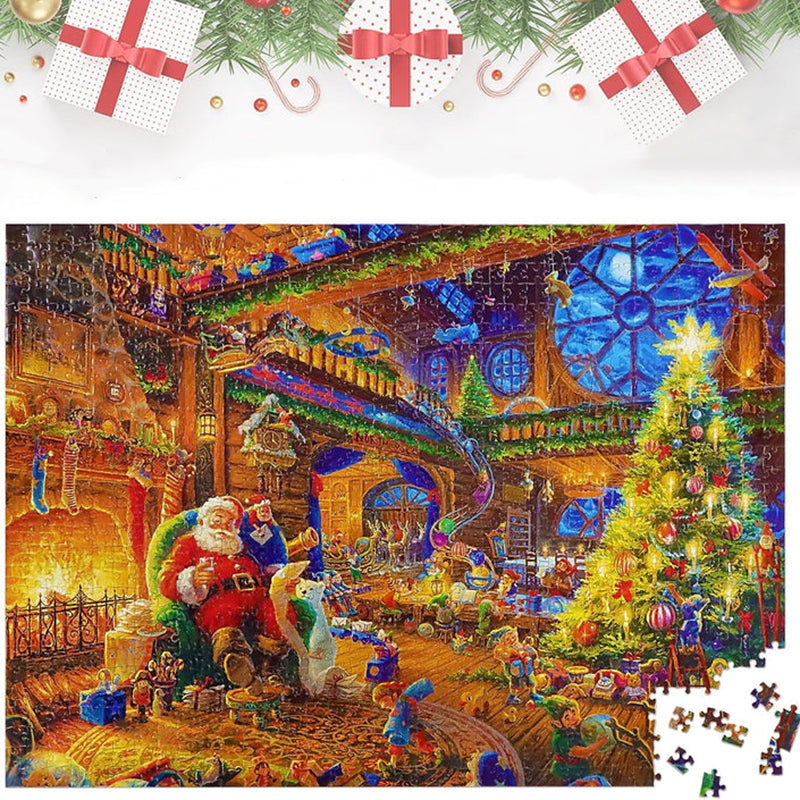 Familieaktivitet: Bygg et julepuslespill hver dag med denne interaktive adventskalenderen.