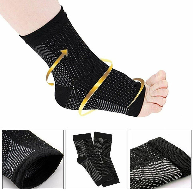 Stilrene unisex kompresjonssokker passer både menn og kvinner, tilbyr støtte og smertelindring for aktive dager.