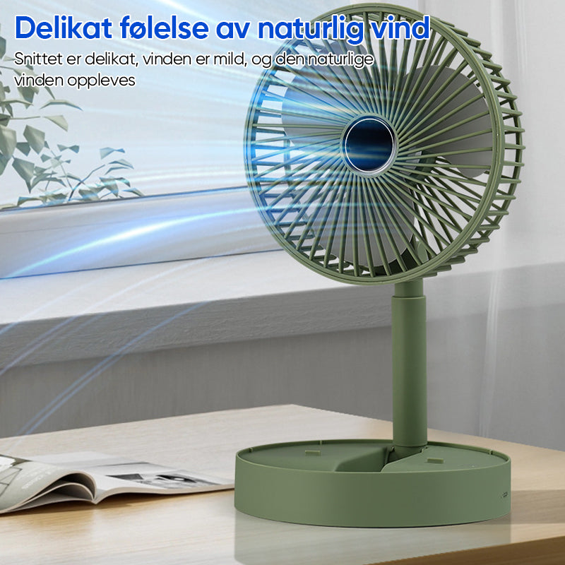 Personlig kjøleprodukt, bærbar vifte med lang batteritid, perfekt for varme sommerdager.