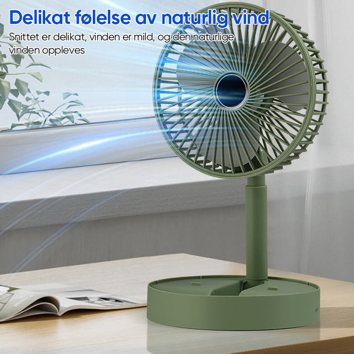 Personlig kjøleprodukt, bærbar vifte med lang batteritid, perfekt for varme sommerdager.